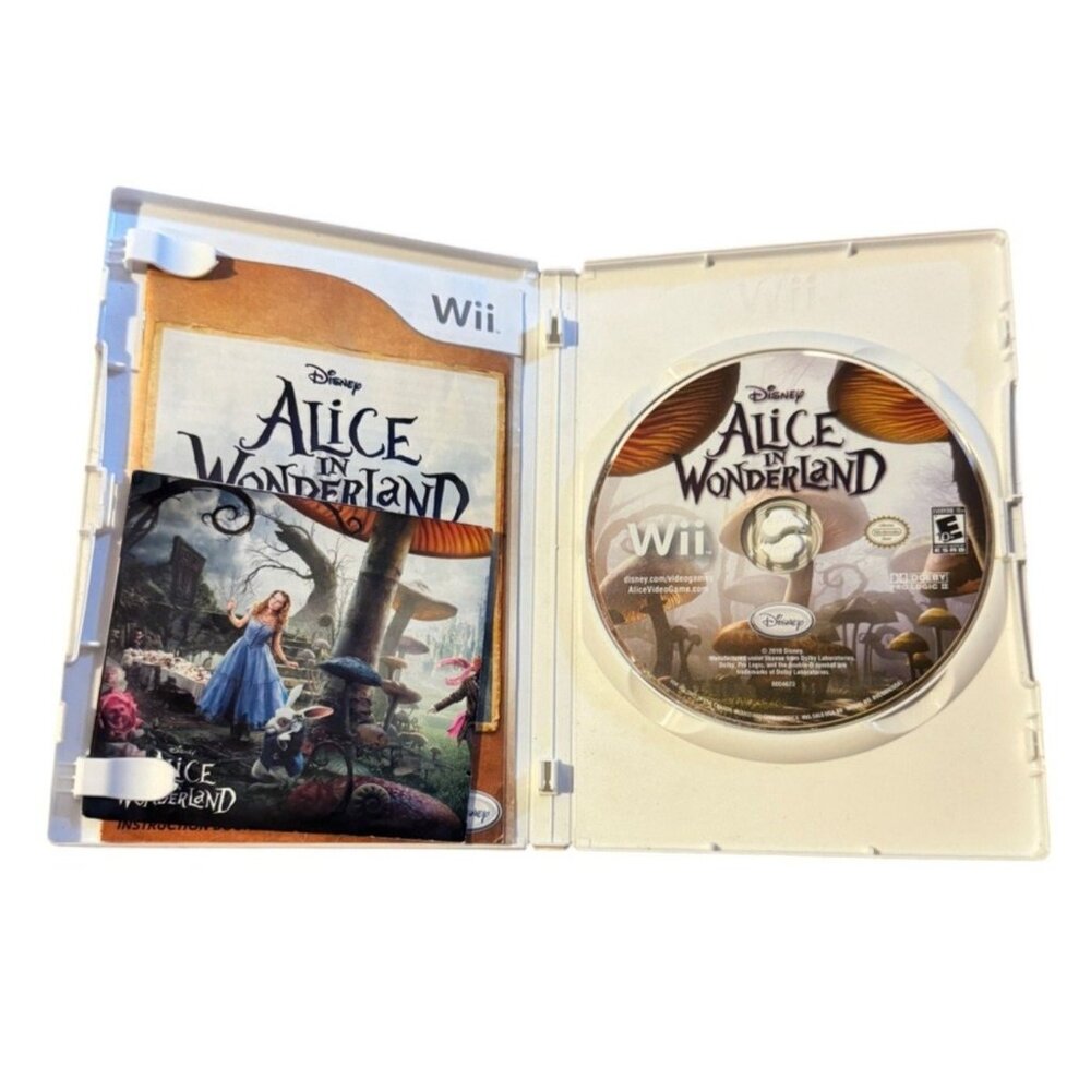 Nintendo Wii Games Bundle Wipeout Alice In Wonderland & Balls Of Fury - Picture 3 of 4